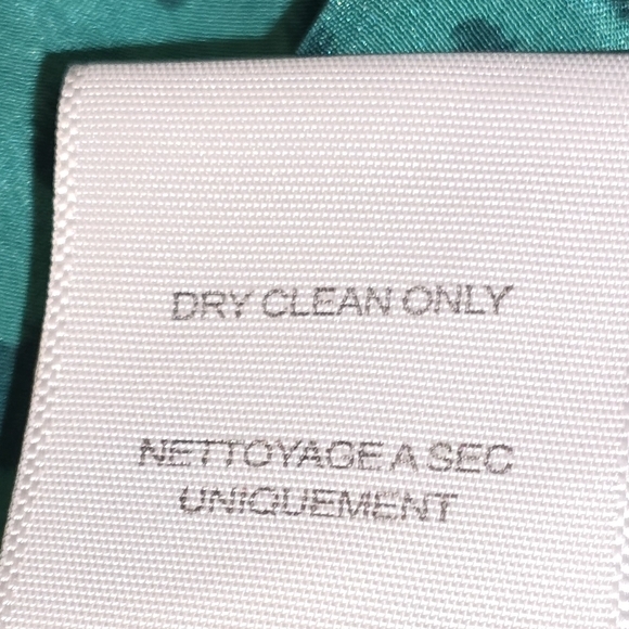 Joie 100% Silk Teal Green Leopard Ruffle Mini Dress Size Large - Picture 10 of 10